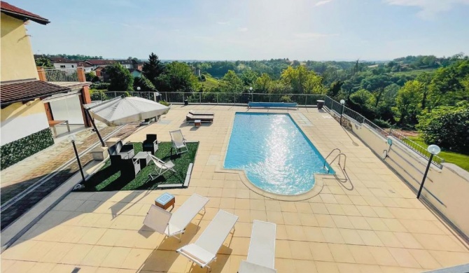 Stunning home in Montegrosso Cinaglio with 2 Bedrooms, WiFi and Outdoor swimming pool
