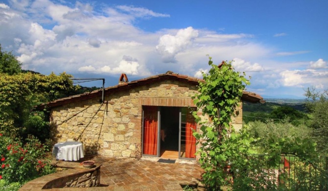 Rustic villa with private pool near Montepulciano breathtaking views