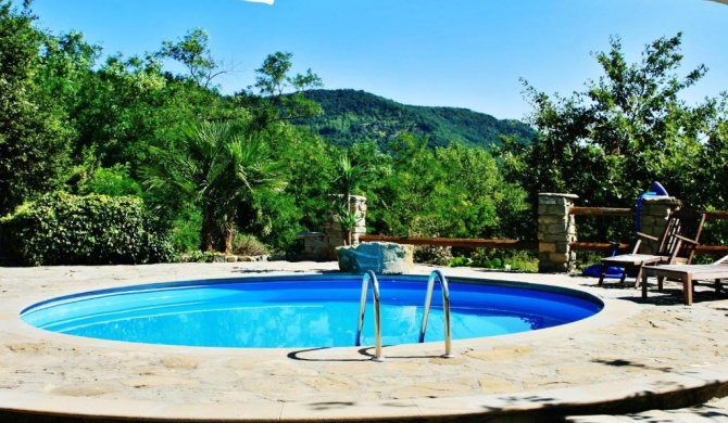 6 bedrooms villa with private pool furnished garden and wifi at Mombarcaro