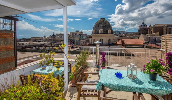 Relais Old Naples from a terrace