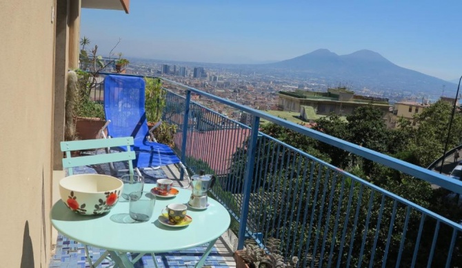 Spacious and panoramic apartment, Vomero district